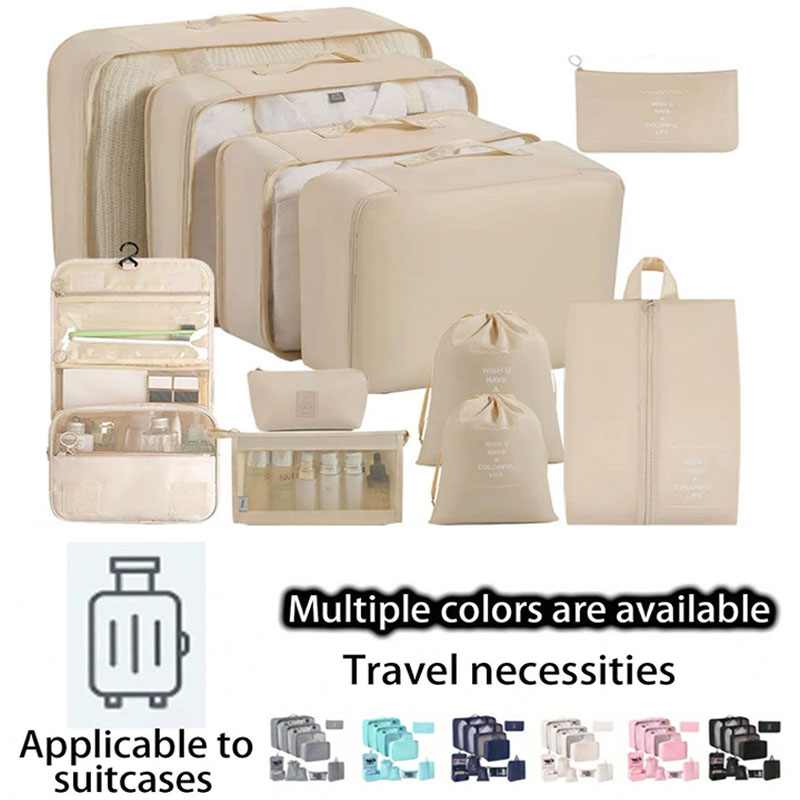Tech Accessories Travel Bag - Set di Borse da Viaggio 7/8/9/10
