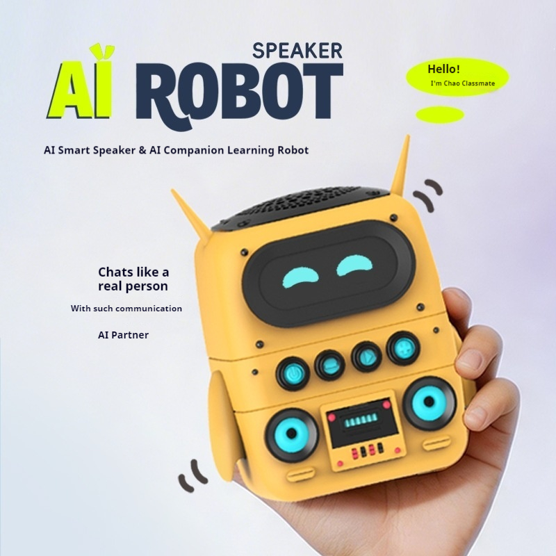 Power Bank Wireless - Robot Altoparlante Intelligente AI con Modello
