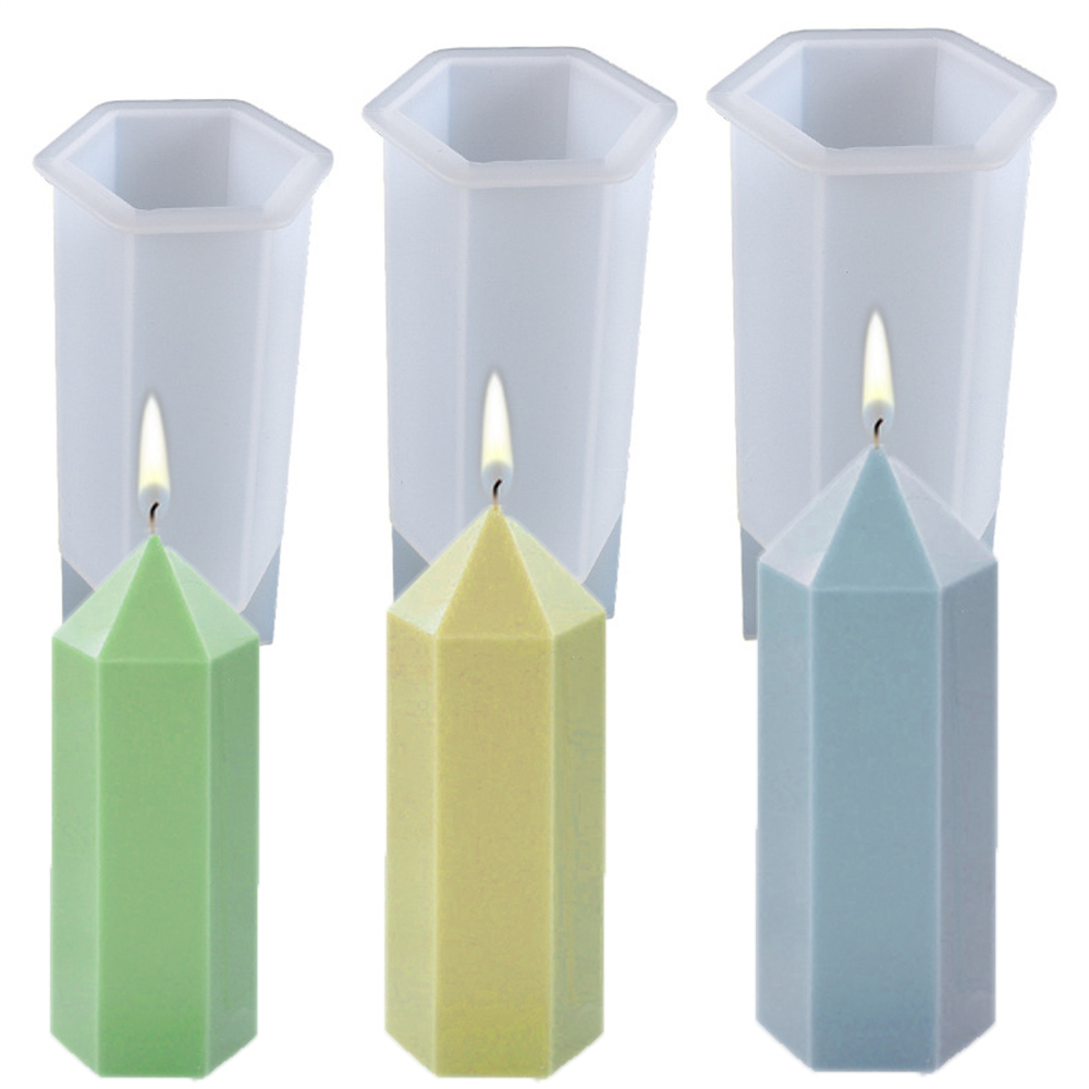 Unique Tech Accessories - Stampi per candele a colonna esagonale
