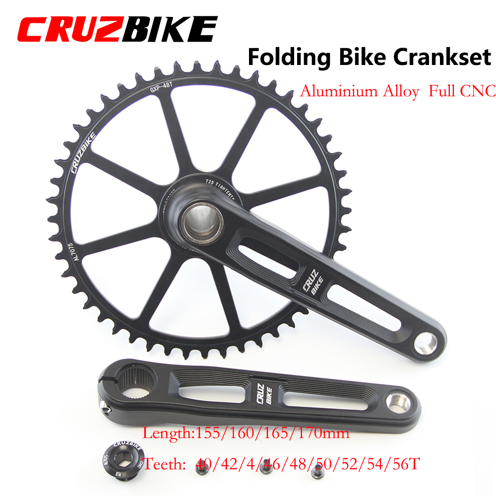Tech Bike Accessories - CRUZbike guarnitura bici pieghevole ultraleggera 155/160/165/170/175mm