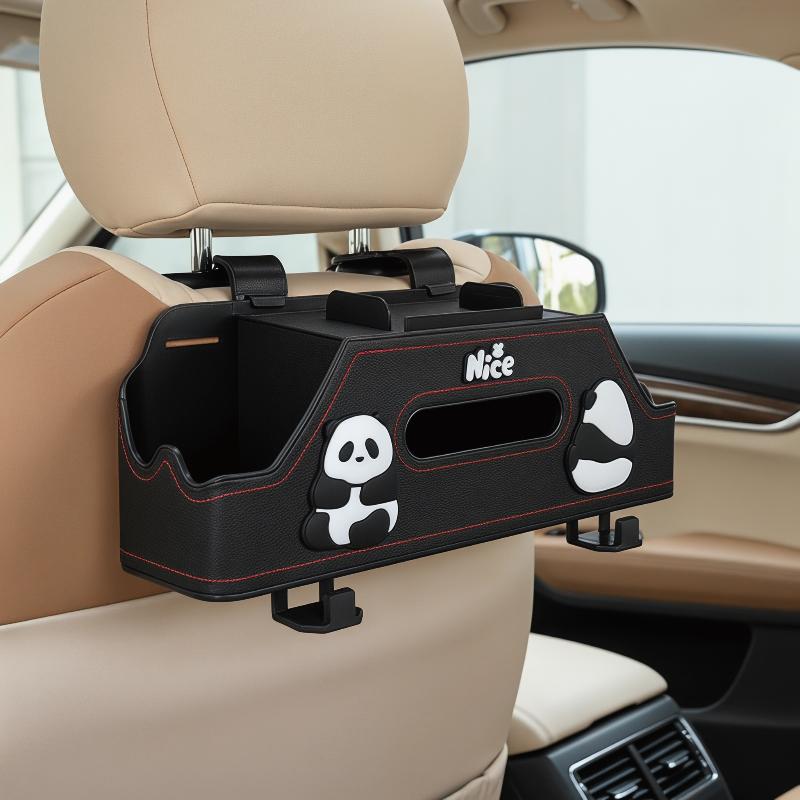 Tech Accessories Travel Bag - Organizer Auto 4 in 1 Multifunzionale,