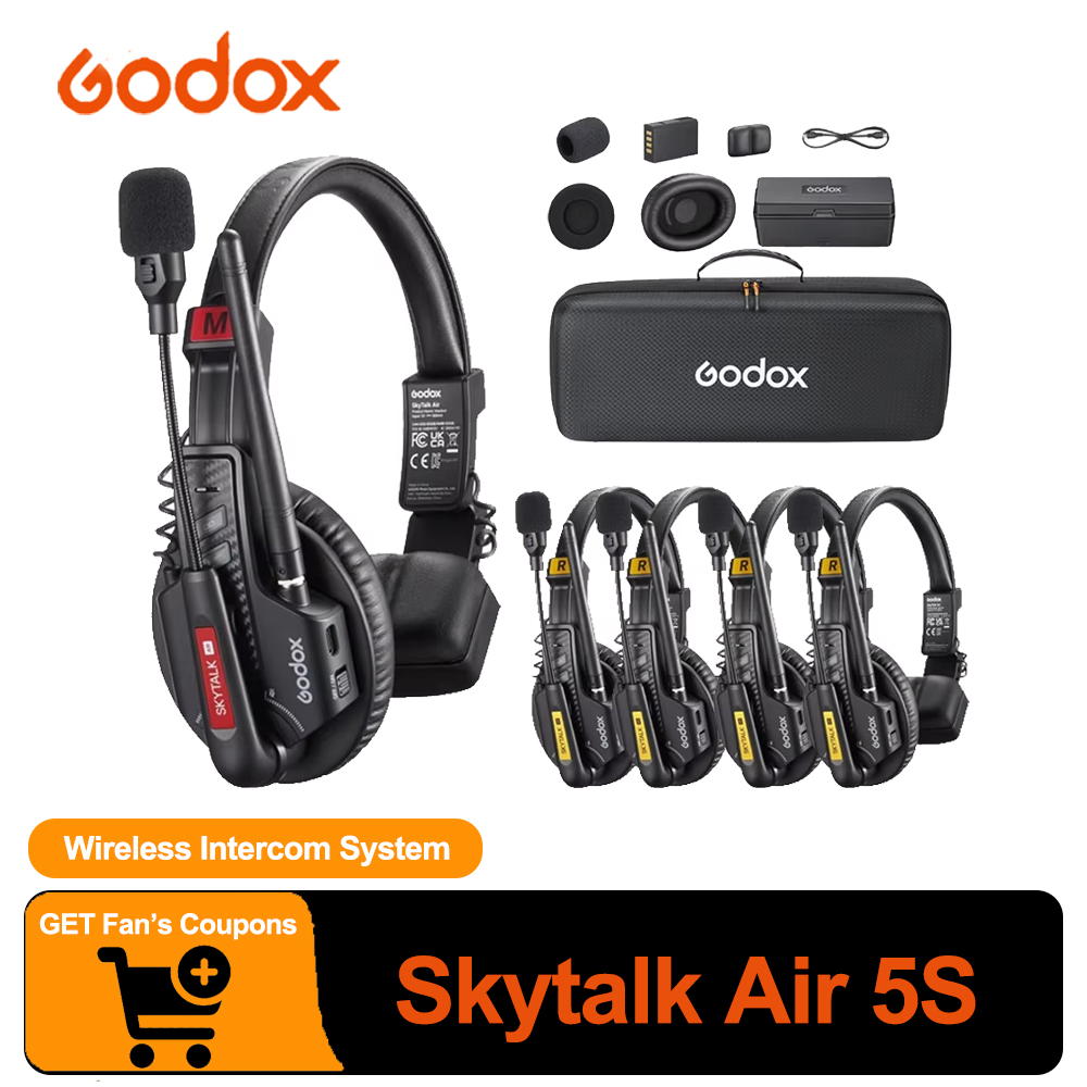 Power Bank Wireless - Sistema di Interfono Wireless Full-Duplex GODOX