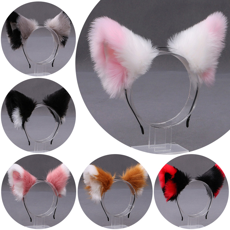 Tech Hair Accessories - Fascia per capelli in peluche con