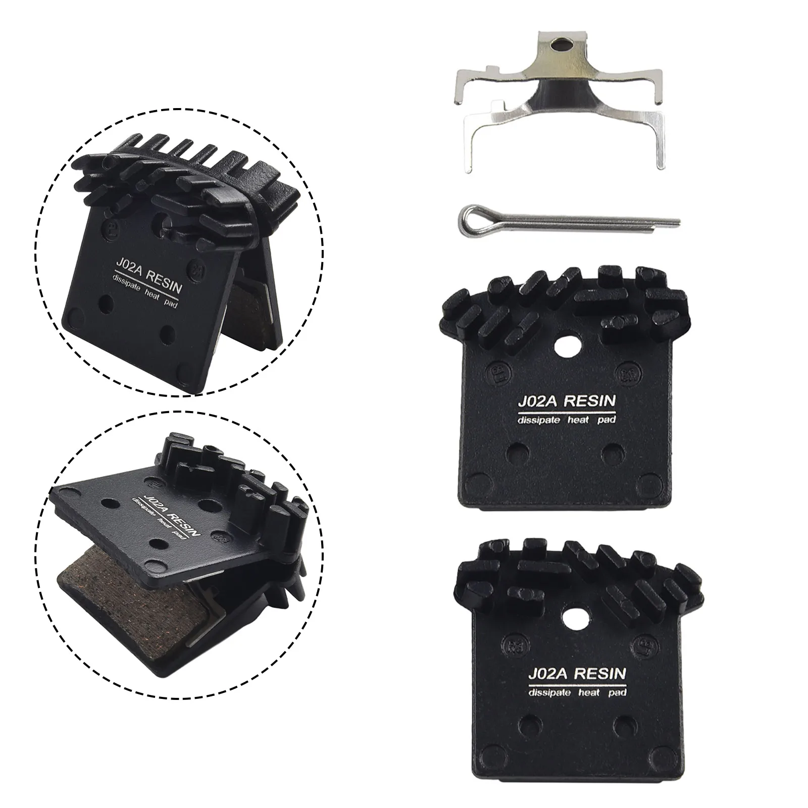 Tech Bike Accessories - 1 paio di Pastiglie Freno A