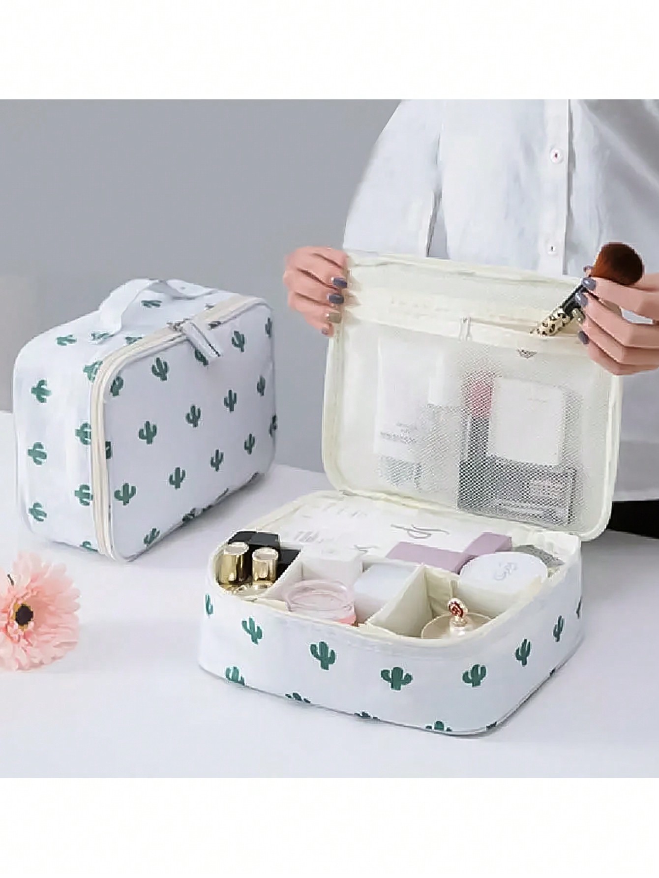 Tech Accessories Travel Bag - 1 Pezzo Borsa Cosmetica Impermeabile con