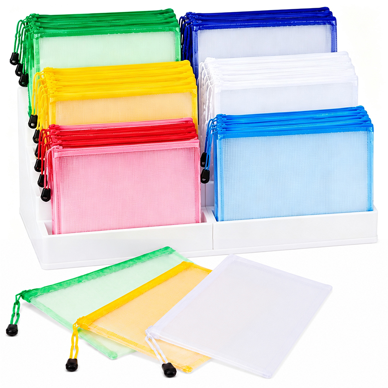 Tech Accessories Travel Bag - 5/20 pezzi A4/A5 Buste a rete