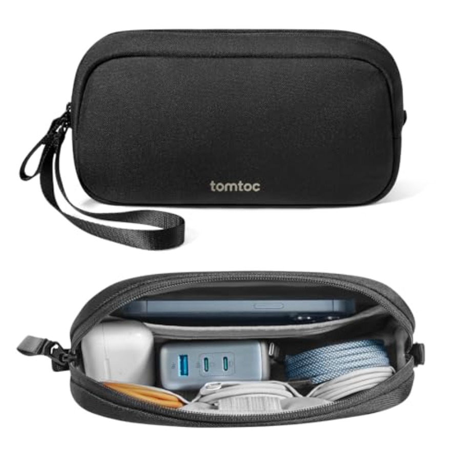 Tech Accessories Organizer Pouch - Organizer Elettronico da Viaggio, Custodia Impermeabile