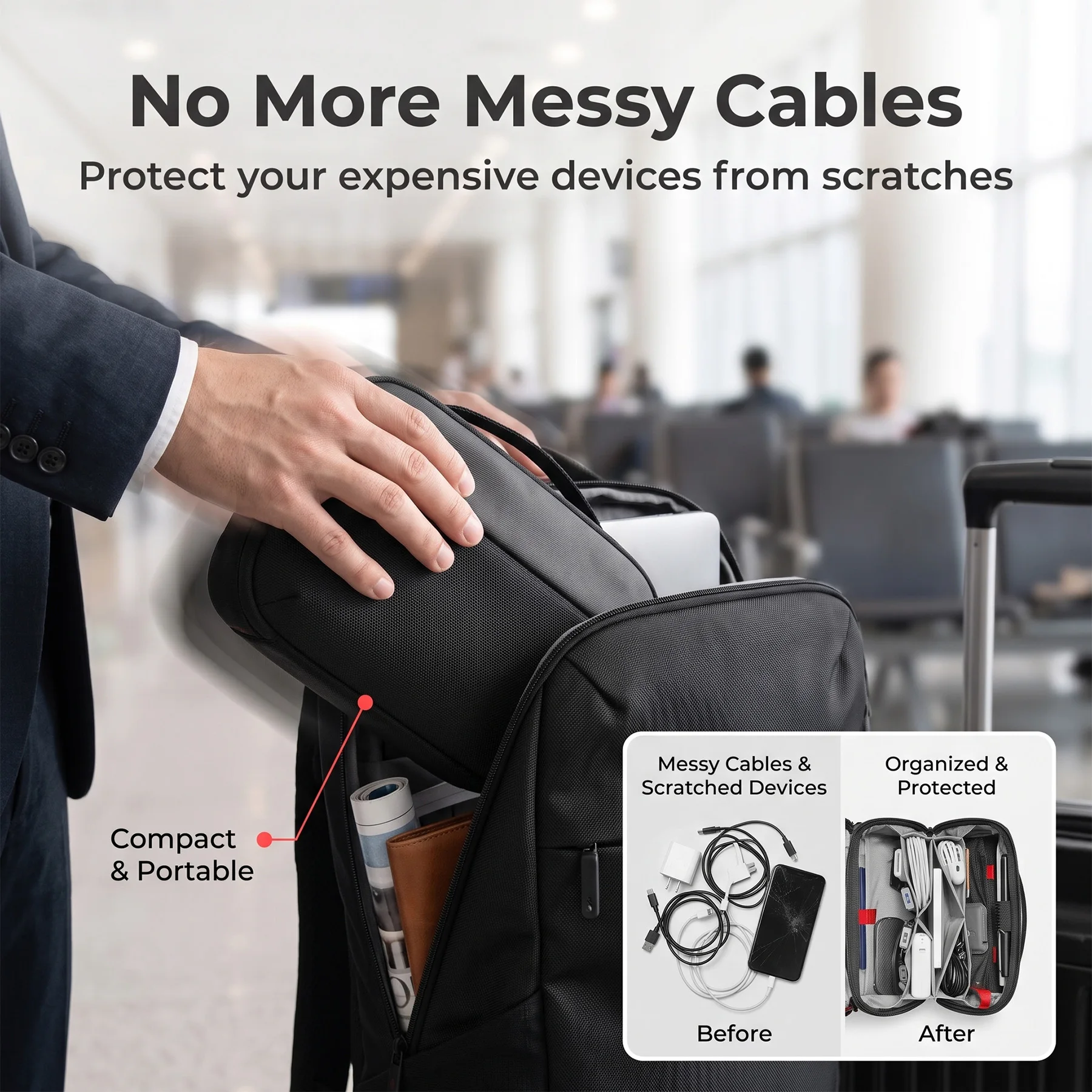 Organizer da Viaggio per Dispo - Tech Accessories Organizer Pouch recensione e prezzo