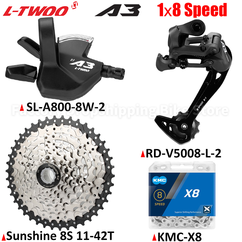 LTWOO MTB Bike A3 1x8 Kit Dera - Tech Bike Accessories recensione e prezzo