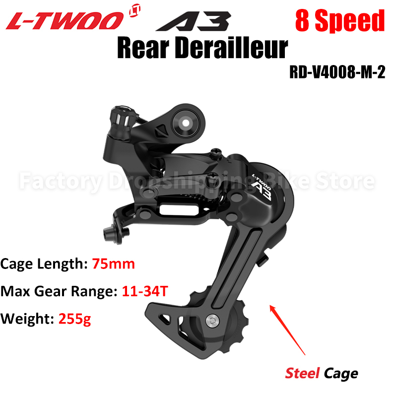 LTWOO MTB Bike A3 1x8 Kit Dera - Tech Bike Accessories recensione e prezzo