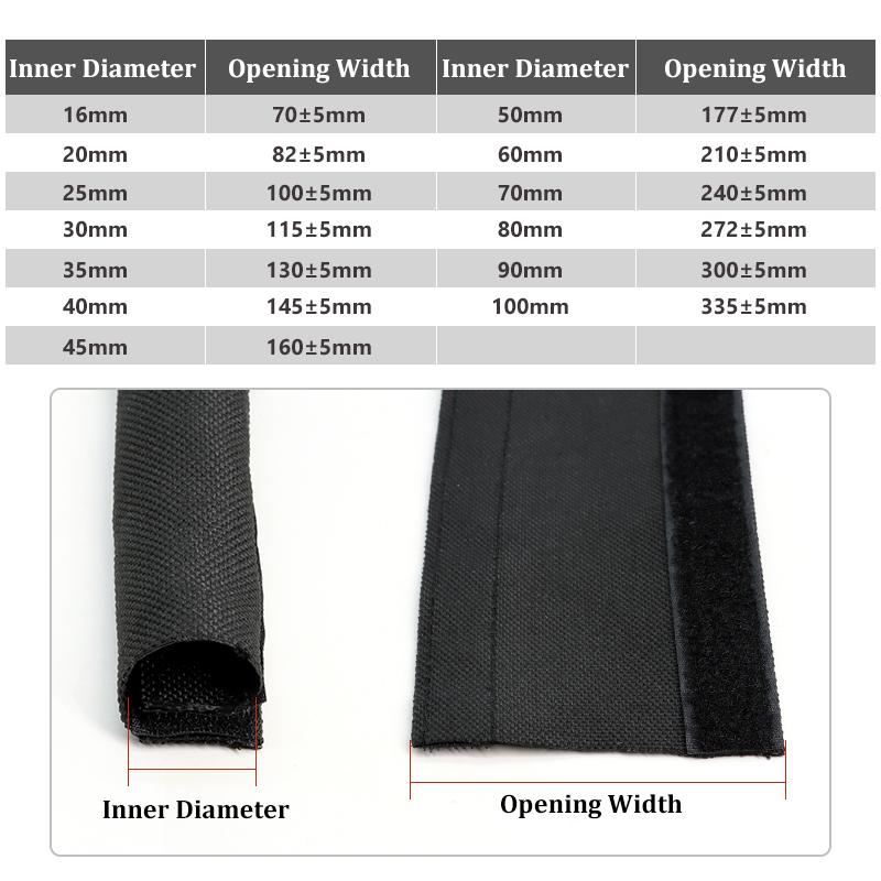 Guaina per Cavi Nera ID 16mm - - Cable Sleeve Neoprene recensione e prezzo