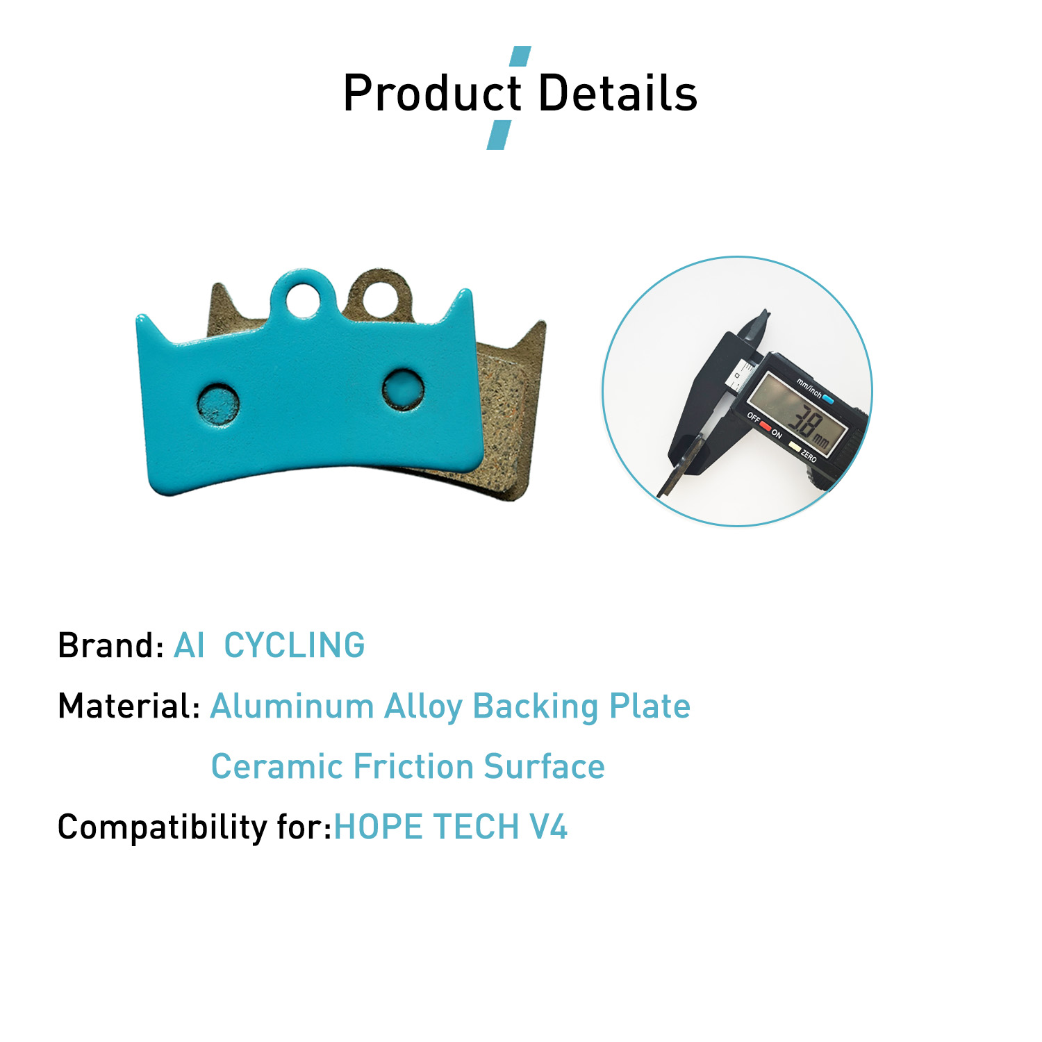 4 Paia di Pastiglie Freno in C - Tech Bike Accessories recensione e prezzo